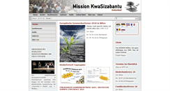 Desktop Screenshot of kwasizabantu.ch